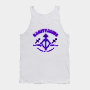 Sagittarius 8a Fuchsia Tank Top